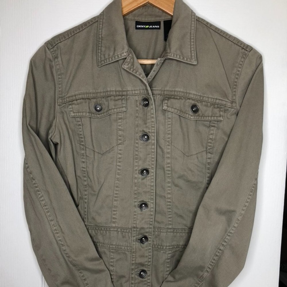 Army Green Twill Jacket